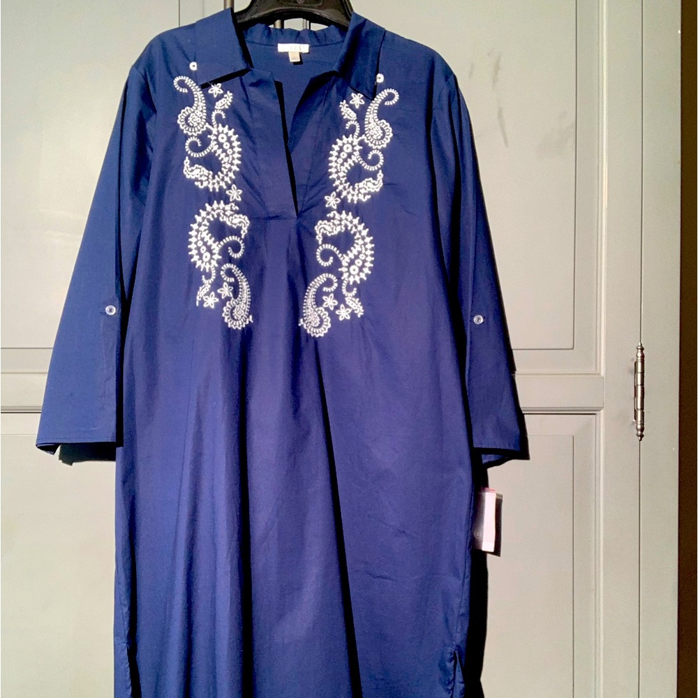 Navy blue tunic